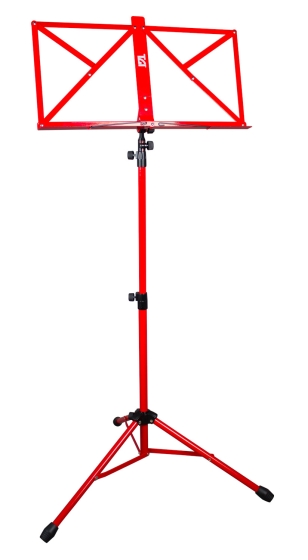 TGI Music Stand in Bag. Red