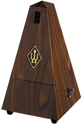 Wittner Metronome. Plastic. Walnut Colour.