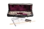 Trevor James 10XE-P Flute Outfit - Curved & Straight Heads. Traditional 925 Silver Lip Plate and Riser