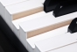 Medeli FORTE Series Digital Upright Piano. Bluetooth. 88 Key. Black Satin