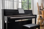 Medeli FORTE Series Digital Upright Piano. Bluetooth. 88 Key. Black Satin