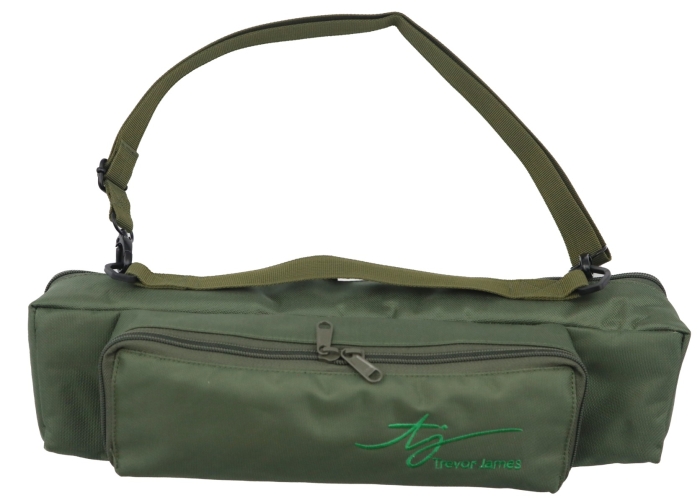 Trevor James Piggyback C-Foot Flute & Piccolo Bag - Dark Green