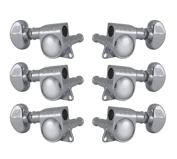 Grover Mid-Size Rotomatics 305 Series Chrome 3+3