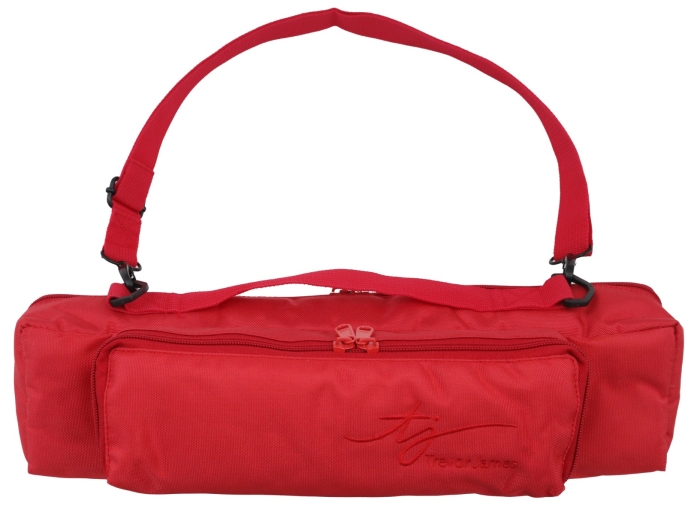 Trevor James Piggyback C-Foot Flute & Piccolo Bag - Red