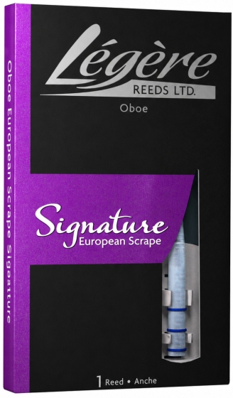 Legere Oboe Reed - Signature European Scrape - Medium Hard