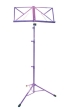 TGI Music Stand in Bag. Purple