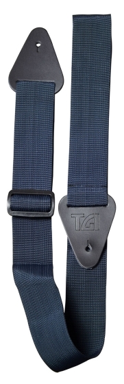 TGI Guitar Strap Woven. Plain Navy Blue