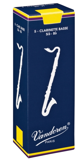 Vandoren Bass Clarinet Reeds 2 Traditional (5 BOX)