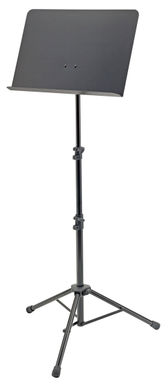 K&M Music Stand Topline Aluminum Black