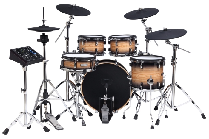 Medeli Digital Drumkit. MZ928. Wood Shell Premium Mesh Pads