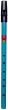 Aurora Penny Whistle - Blue Teal