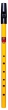 Aurora Penny Whistle - Yellow