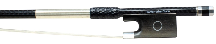 Dorfler Violin Bow Urban Star - Carbon Fibre - Silver 