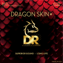 DR Strings Dragon Skin+ Coated Stainless Steel Bass Medium - 5 String