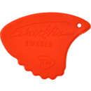 Sharkfin Pick - Relief Extra Soft Red - 25 Pack