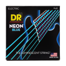 DR Strings Hi-Def Neon Blue Electric Light