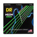 DR Strings Hi-Def Neon Green Electric Medium - 7 String