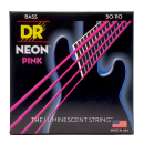DR Strings Hi-Def Neon Pink Bass Heavy