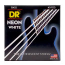 DR Strings Hi-Def Neon White Bass Medium
