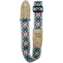 TGI Guitar Strap Woven Cotton Vegan - Multi