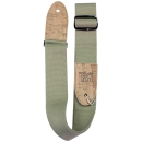 TGI Guitar Strap Woven Cotton Vegan - Natural