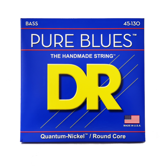 DR Strings Pure Blues Bass Medium to Heavy