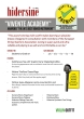 Hidersine Point of Sale - Vivente Academy Perspex Card