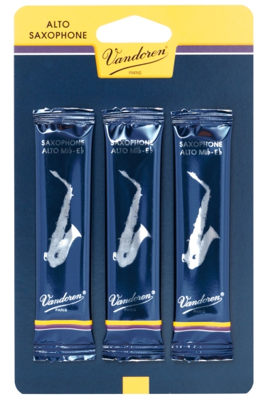 Vandoren Alto Sax Reeds 2 Traditional (3 Pack)