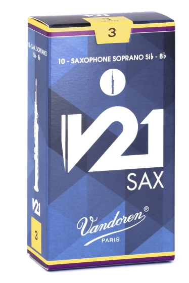 Vandoren Soprano Sax Reeds 3 V21 (10 BOX)