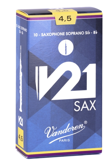 Vandoren Soprano Sax Reeds 4.5 V21 (10 BOX)