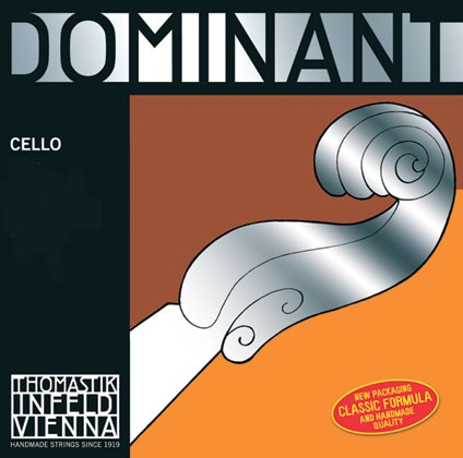 Dominant Cello String C. Chrome Wound. 4/4