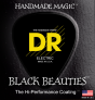 DR Strings Black Beauties Electric Medium