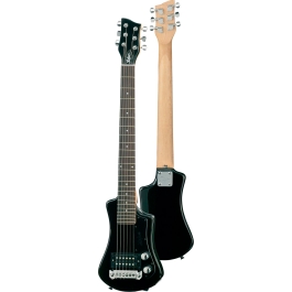 Hofner HCT Shorty Guitar - Black | Barnes & Mullins | Faith