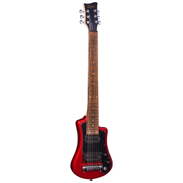 Hofner HCT Shorty Guitar Deluxe - Red | Barnes & Mullins | Faith