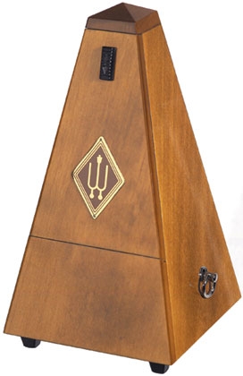 Wittner Metronome. Wooden. Walnut Colour High Polish.w/Bell.