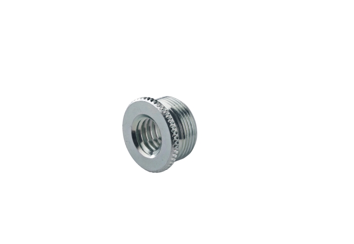 K&M Thread Adapter Zinc Plated 3/8 inch