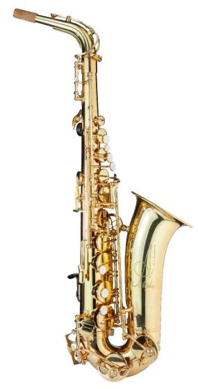 Trevor James Alphasax Alto Saxophone Outfit - Gold Lacquer