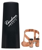 Vandoren Ligature & Cap Clarinet Bb Pink Gold M/O+PlasticCap