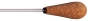 Montford Baton 14" White Lacquer Cork Pear