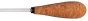 Montford Baton 14" White Lacquer Cork Taper