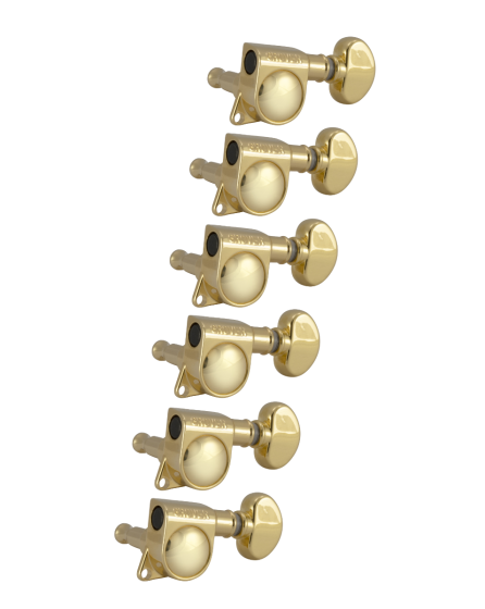 Grover Mid-Size Rotomatics 305 Series Gold Set 6-in-Line
