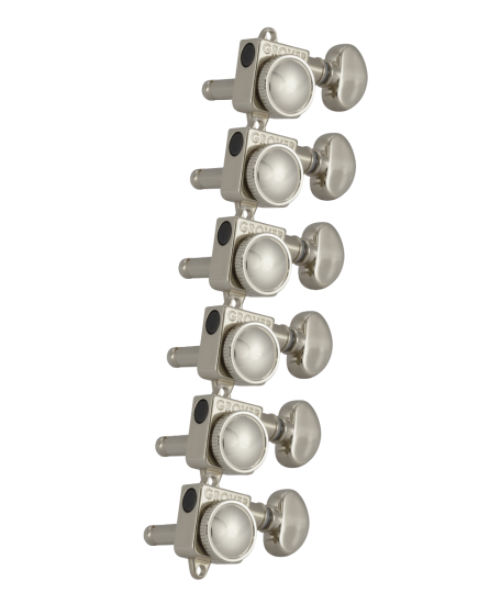 Grover Mini Roto-Grip Locking Rotomatics 505FV Series Nickel Set 6-in-Line