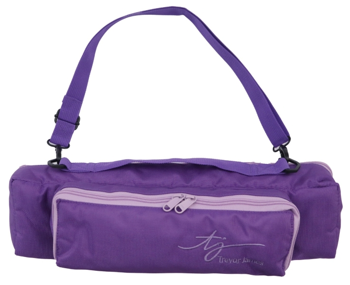 Trevor James Piggyback C-Foot Flute & Piccolo Bag - Purple