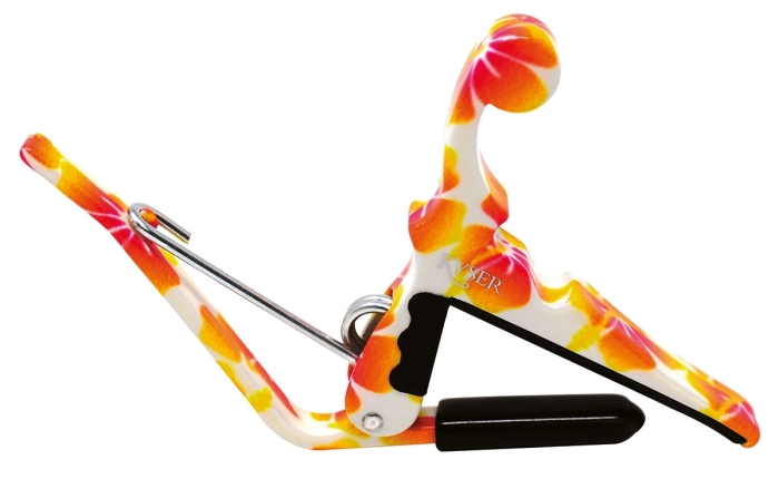 Kyser Capo Ukulele Pastel Hibiscus