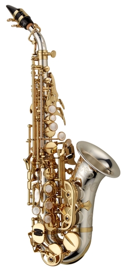 Yanagisawa Soprano Sax Curved - Elite Solid Silver Neck, Body & Bell