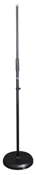 TGI Microphone Stand. Straight. Round Heavy Base.