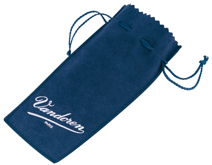 Vandoren Blue Suede Pouch for Mouthpieces/Ligs/Caps