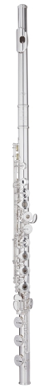 Trevor James Privilege Flute - Traditional Lip - Silver Lip & Riser - Open Hole - Bfoot