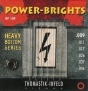 Thomastik Powerbright SET. Heavy Bottom Gauge 0.009 - STEEL TIN PLATED