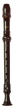 Aulos Descant Recorder 303BD Elite - School Recorder - Dark Brown